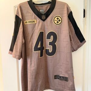 Pittsburgh Steelers Salute to Service Troy Polamalu Jersey